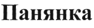 Товарный знак № 34838 «Панянка»