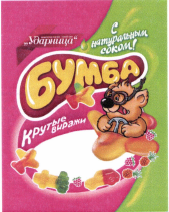 Товарный знак № 36684 «БУМБА Крутые виражи»