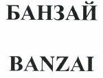 Товарный знак № 40729 «БАНЗАЙ BANZAI»