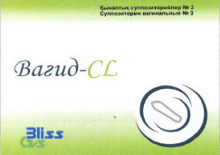 Товарный знак № 39640 «Вагид-CL BLISS GVS»