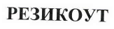 Товарный знак № 41068 «РЕЗИКОУТ»