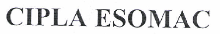 Товарный знак № 47010 «CIPLA ESOMAC»