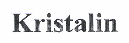Товарный знак № 47725 «Kristalin»