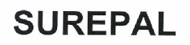 Товарный знак № 47224 «SUREPAL»