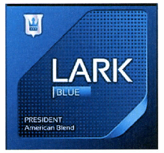 Товарный знак № 47250 «LARK BLUE PRESIDENTAmerican Blend»