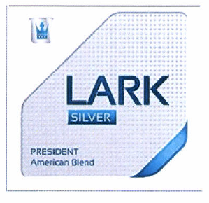 Товарный знак № 47252 «LARK SILVER PRESIDENT American Blend»