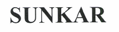Товарный знак № 47745 «SUNKAR»