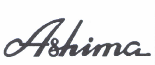 Товарный знак № 47567 «Ashima»