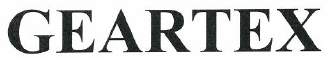 Товарный знак № 47595 «GEARTEX»