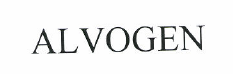 Товарный знак № 49063 «ALVOGEN»