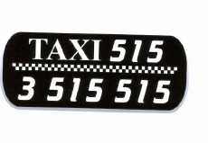 Товарный знак № 48609 «TAXI 515 3 515 515»
