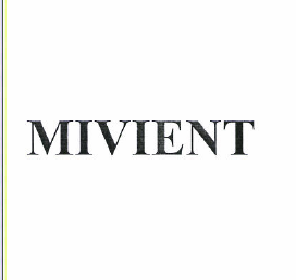 Товарный знак № 50043 «MIVIENT»