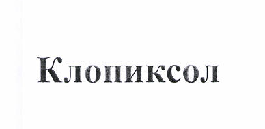 Товарный знак № 51421 «Клопиксол»