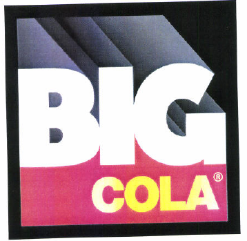 Товарный знак № 50639 «BIG COLA»