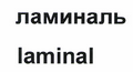 Товарный знак № 51559 «ламиналь laminal»