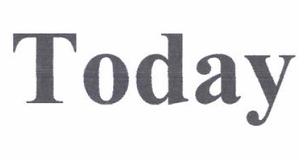 Товарный знак № 51898 «Today»