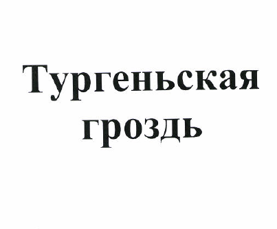 Товарный знак № 52618 «Тургеньская гроздь»