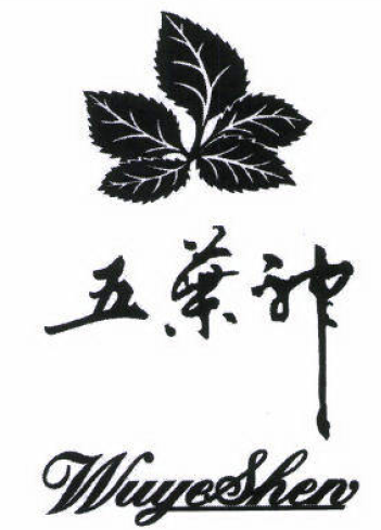 Товарный знак № 53039 «Wuyeshen»