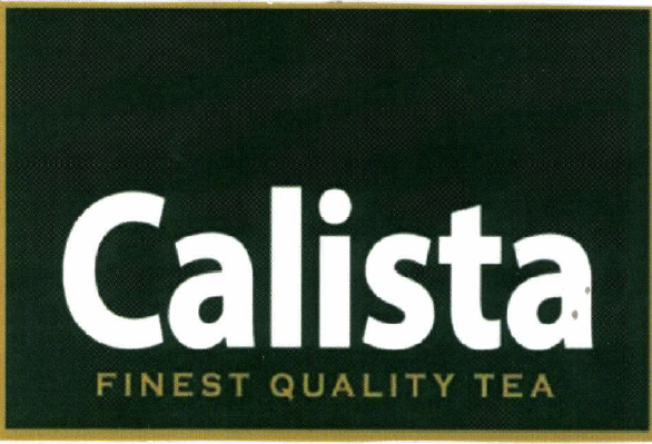 Товарный знак № 54525 «Calista FINEST QUALITY TEA»