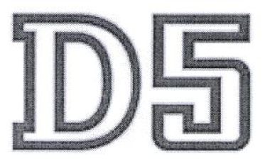 Товарный знак № 53918 «D5»