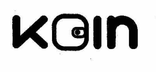 Товарный знак № 54869 «Koin»