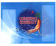 Товарный знак № 56700 «GINSENG ENERGY»