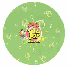 Товарный знак № 56180 «яблоко ViL POP fruit BUBBLE CUA»