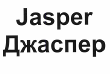 Товарный знак № 55528 «Jasper Джаспер»