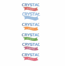 Товарный знак № 55679 «CRYSTAL сахар»