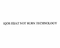 Товарный знак № 57387 «IQOS HEAT NOT BURN TECHOLOGY»