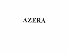 Товарный знак № 56081 «AZERA»