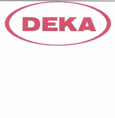 Товарный знак № 58260 «DEKA»