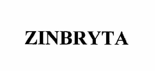 Товарный знак № 57640 «ZINBRYTA»