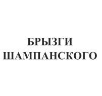 Товарный знак № 58504 «БРЫЗГИ ШАМПАНСКОГО»