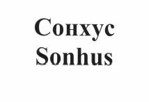 Товарный знак № 57659 «Сонхус Sonhus»