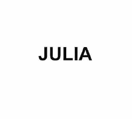 Товарный знак № 57698 «JULIA»