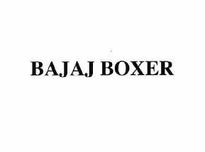 Товарный знак № 58305 «BAJAJ BOXER»