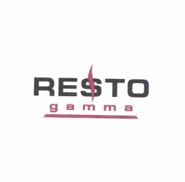 Товарный знак № 57887 «RESTO gamma»