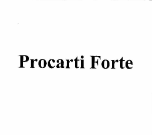 Товарный знак № 58375 «Procarti Forte»