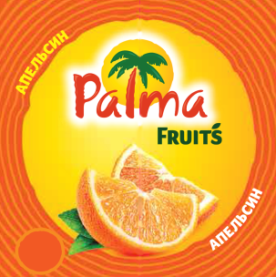 Товарный знак № 59504 «PALMA Fruits Апельсин»