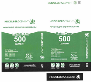 Товарный знак № 63664 «HEIDELBERGCEMENT ExtraCem 500 ЦЕМЕНТ лу…»
