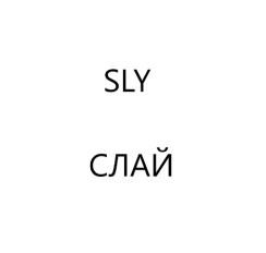 Товарный знак № 63514 «SLY СЛАЙ»