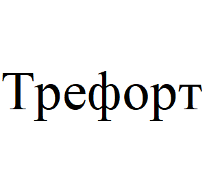 Товарный знак № 63805 «Трефорт»