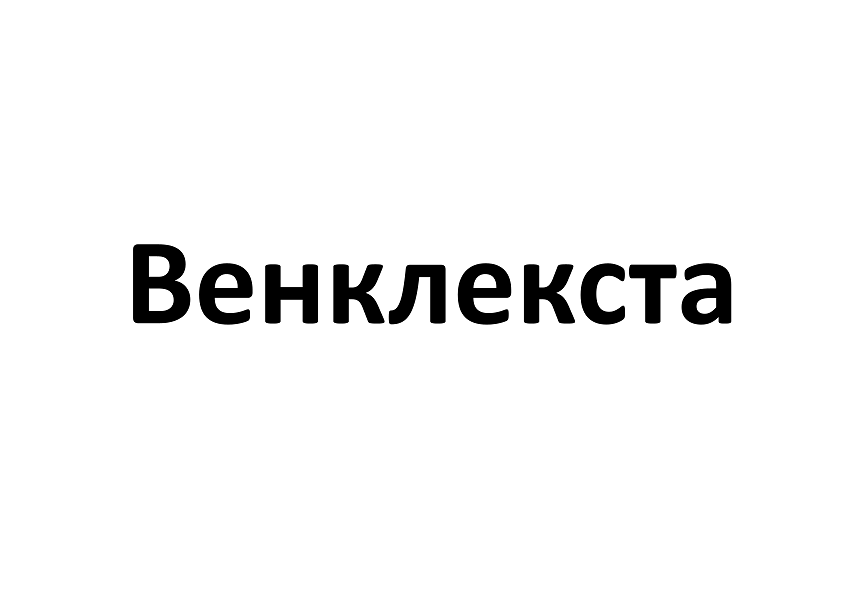 Товарный знак № 66923 «Венклекста»