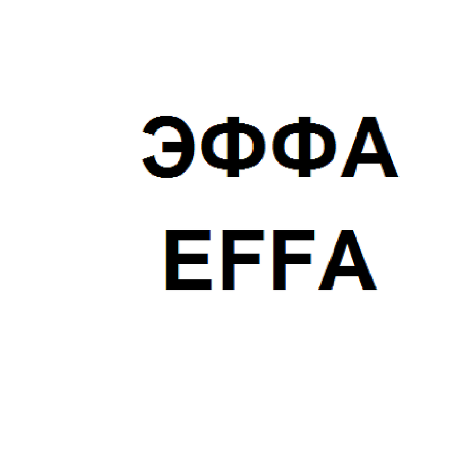Товарный знак № 69057 «ЭФФА EFFA»