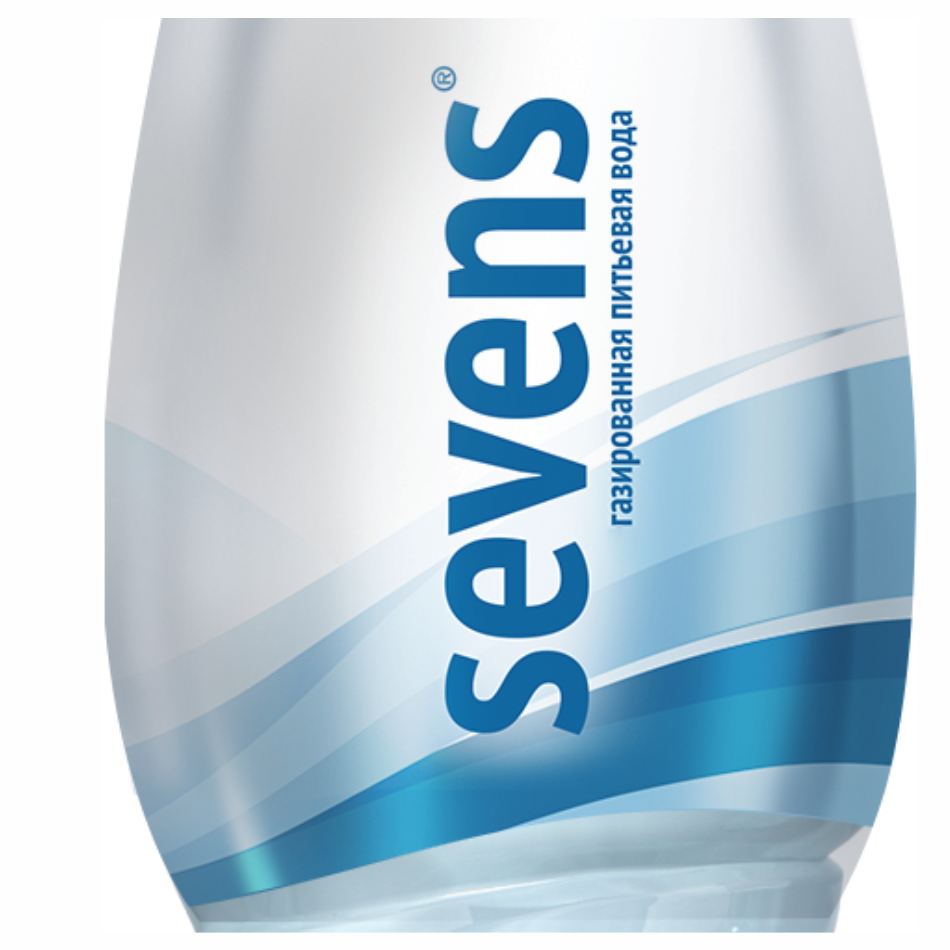 Товарный знак № 70737 «sevens ® газированная питьевая вода»