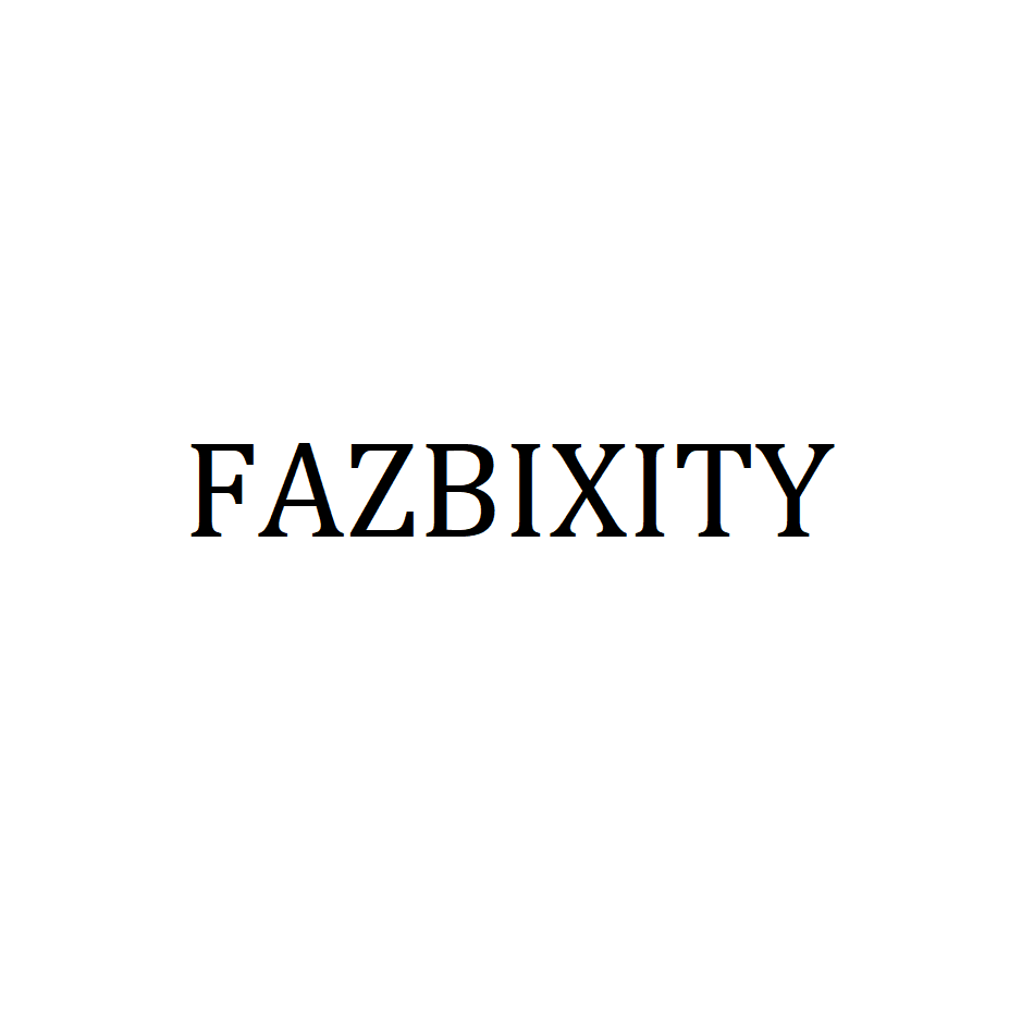 Товарный знак № 72407 «FAZBIXITY»