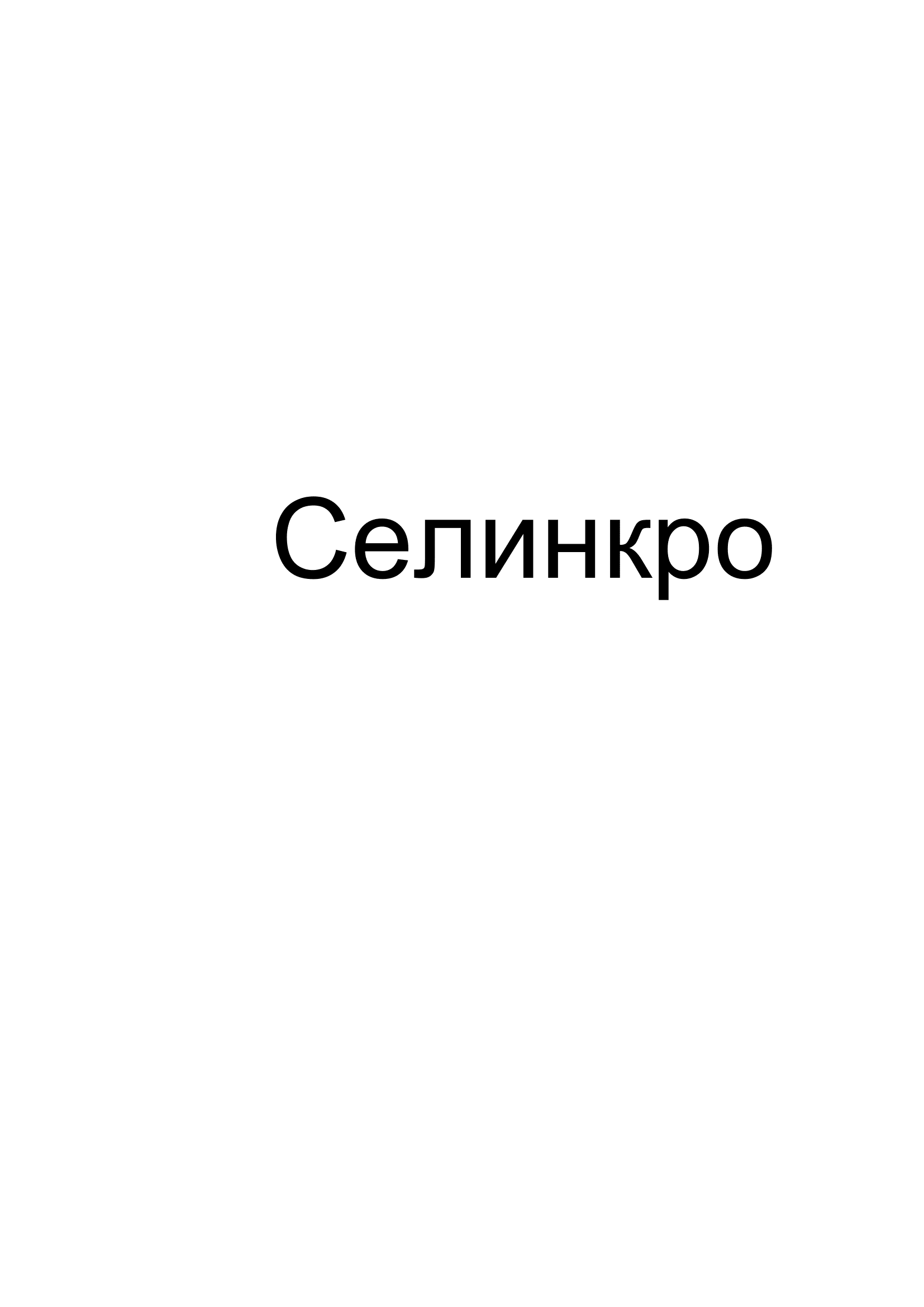 Товарный знак № 72530 «Селинкро»