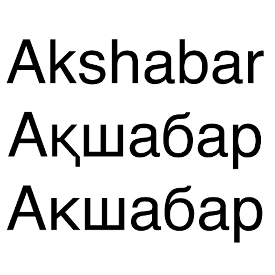 Товарный знак № 73033 «Akshabar Ақшабар Акшабар»