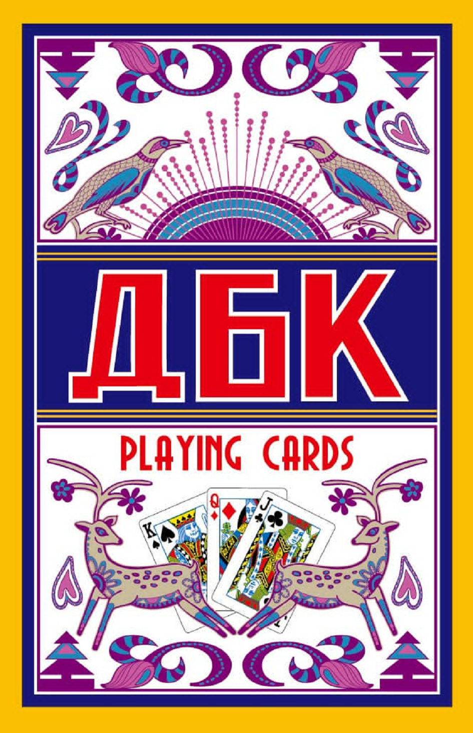Товарный знак № 75469 «ДБК PLAYING CARDS»